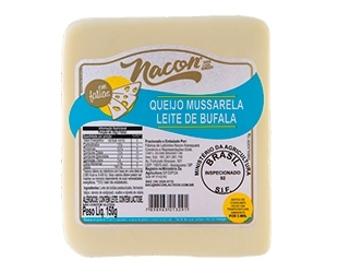 QUEIJO MUSSARELA DE BUFALA NACON FRAÇÃO