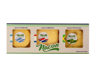 KIT DE QUEIJOS SABORES DO MUNDO