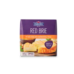 QUEIJO RED BRIE 125G EMBORG