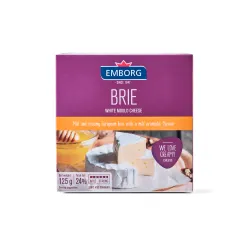 QUEIJO BRIE EMBORG LATA 125G