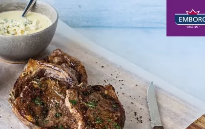 Filé de Vitela com Molho Danablu Emborg