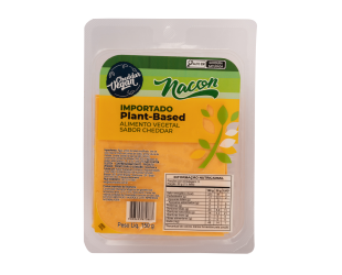 PLANT BASED CHEDDAR FATIAS 150G